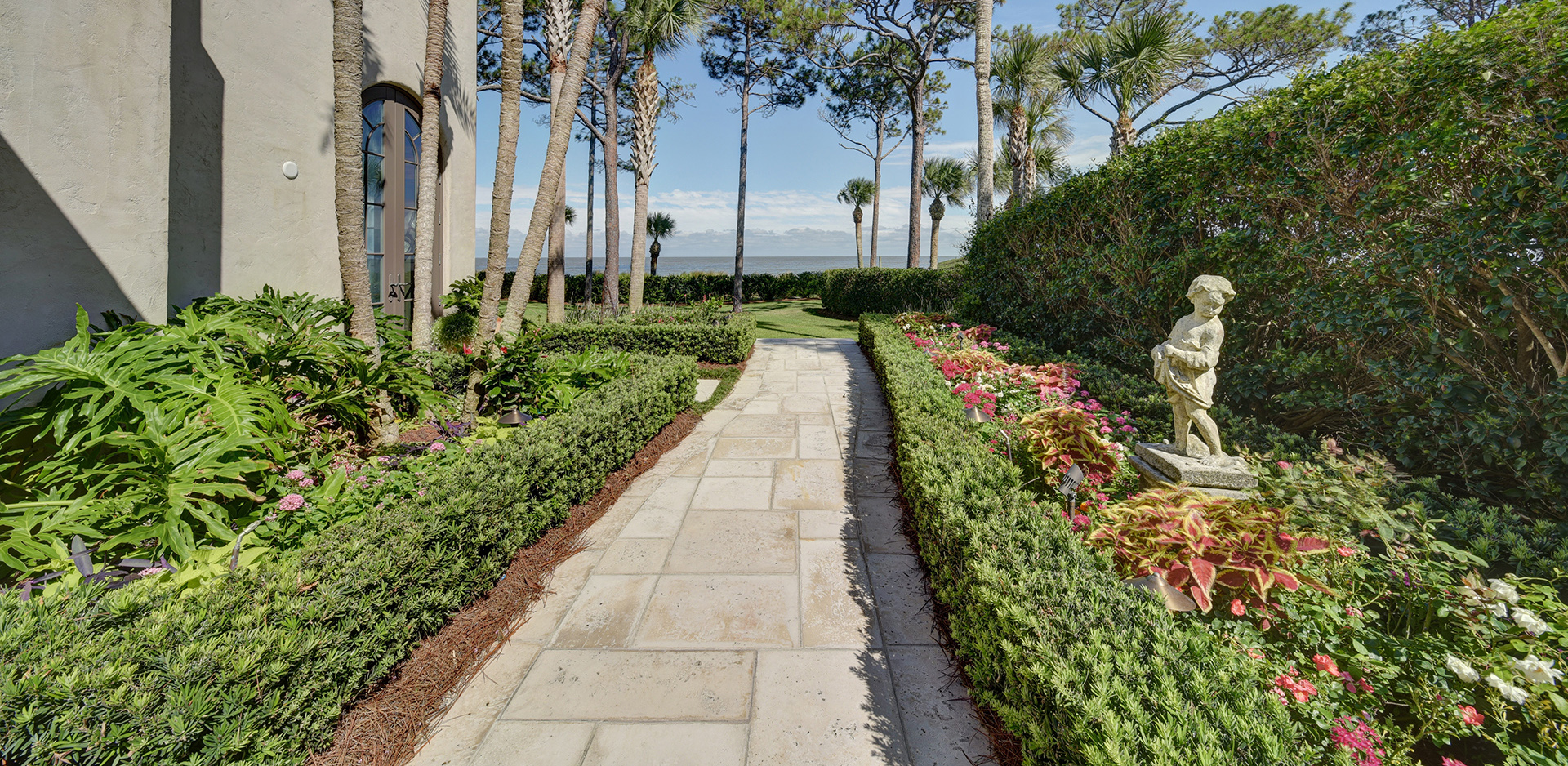 Walkway- Concrete work and Landscaping- Anchor Estate Management